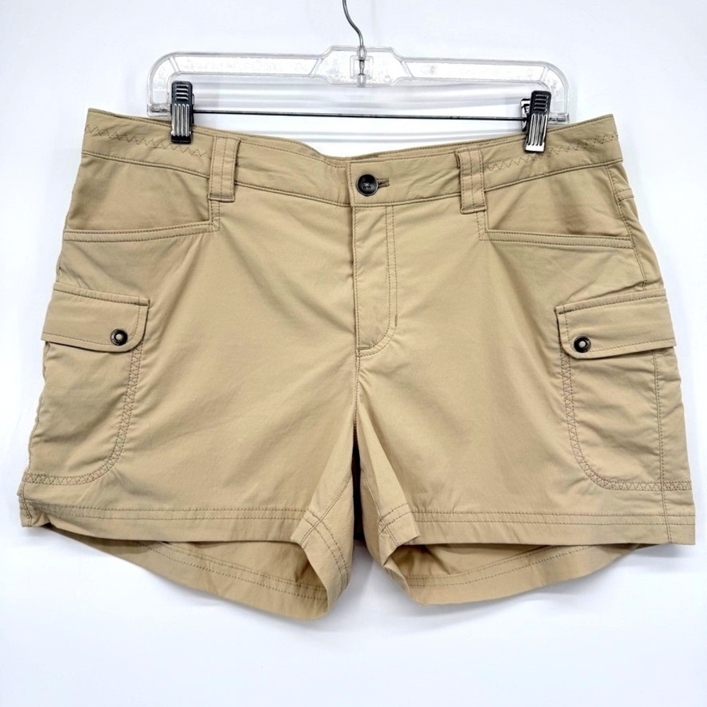 Eddie Bauer Nylon‎ Cargo Gorpcore Shorts Casual Basic Minimalist Neutral Size 12